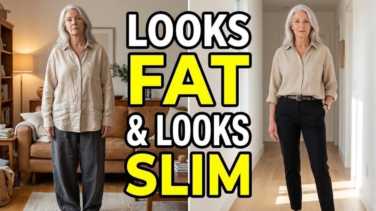 How To Wear Oversized Shirts Over 60 And Look Slimmer (Chic & Comfy)