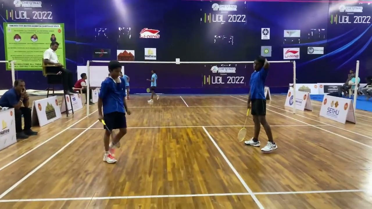 # TamilNadu State Championship Mini Under-11 Doubles Badminton Match@Madurai