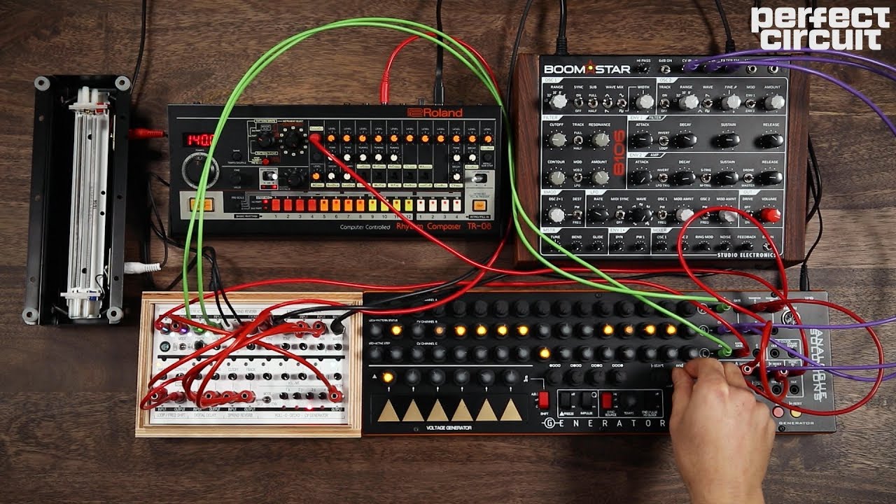 Analogue Solutions Generator Step Sequencer & Studio Electronics Boomstar 8106