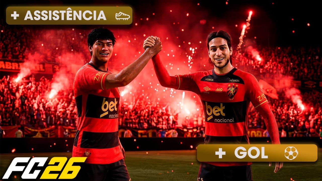 CAIO FORMOU A DUPLA MAIS LETAL DO BRASIL 🇧🇷 | EA FC 26 Modo Carreira Jogador | EP 06