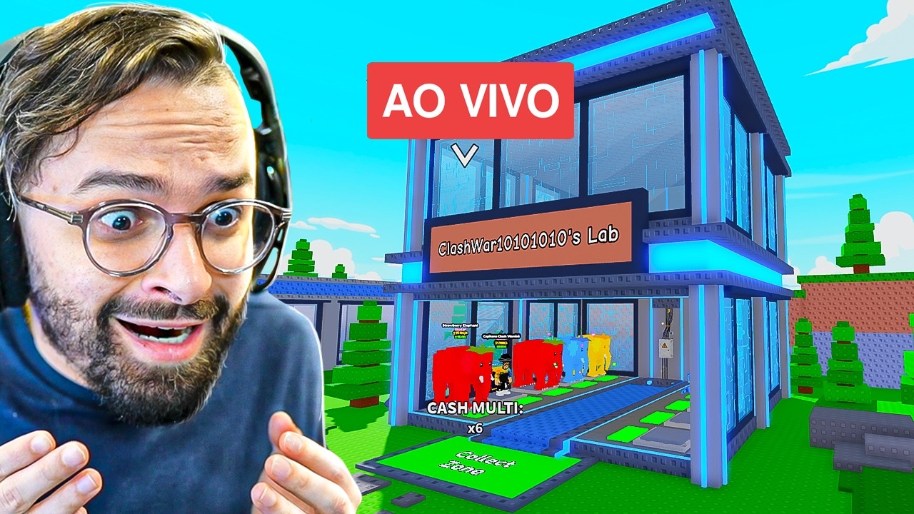 PRIMEIRA ATUALIZAÇÃO DO LABORATÓRIO BRAINROT… HOJE EU VOU FAZER ADM ABUSE 🔥