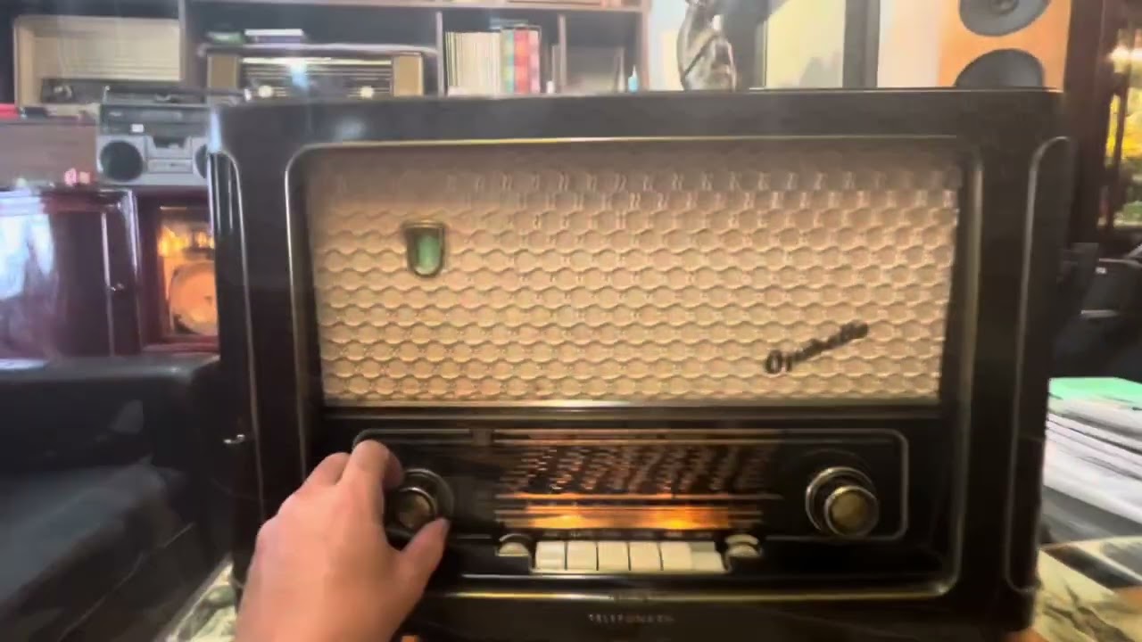 Radio cổ Đức Telefunken 1955 🥰 ĐGL 🤝