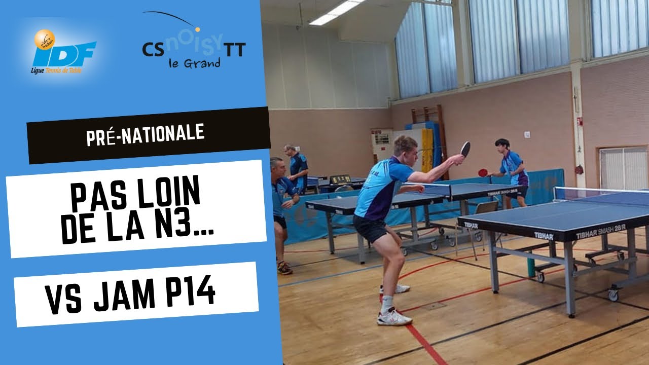 J7 - Pré-Nationale - Noisy-le-Grand vs JAM Paris 14