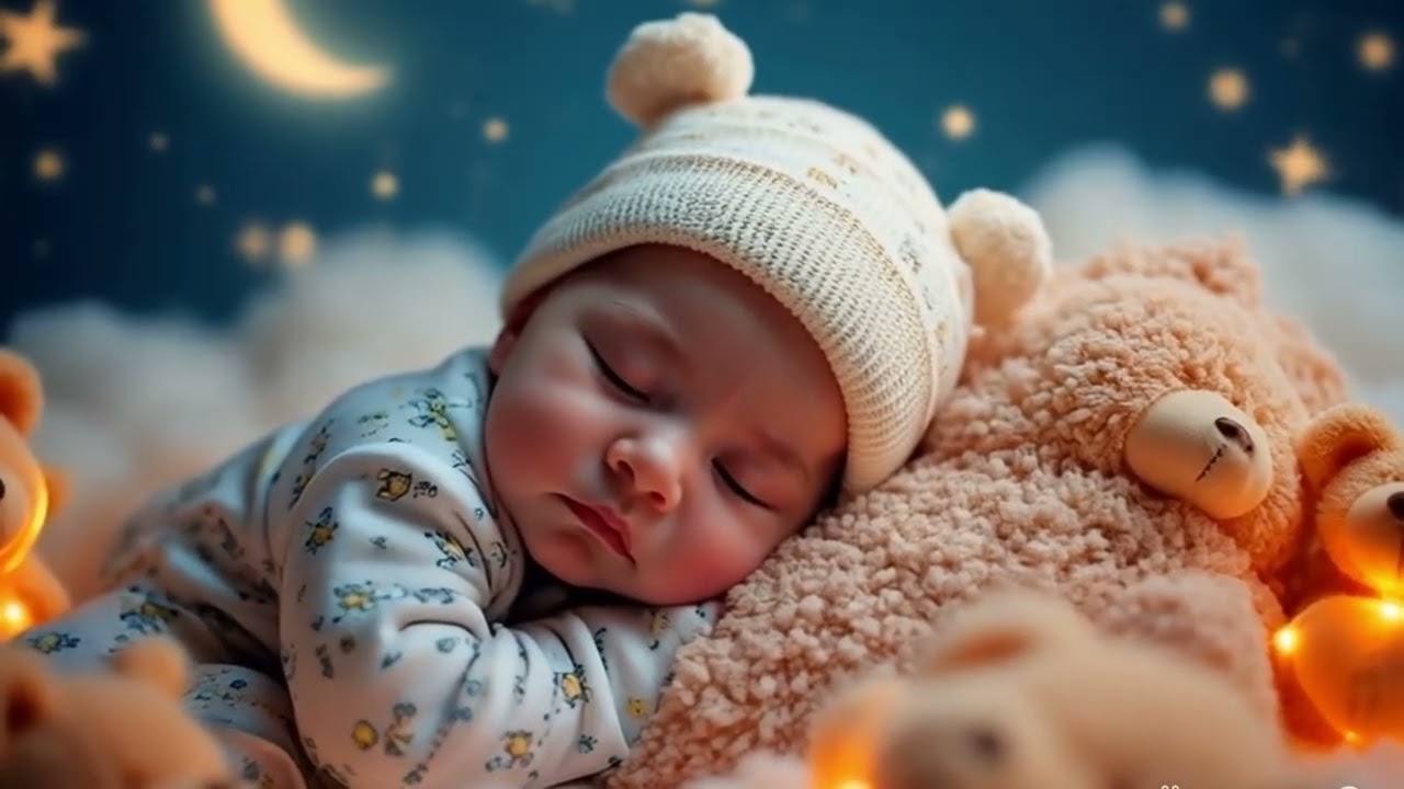 Mozart For Baby Brain Development💖 3 Minute Instant Sleep 🎵💖Calming Mozart & Brahms Lullabies🌙✨
