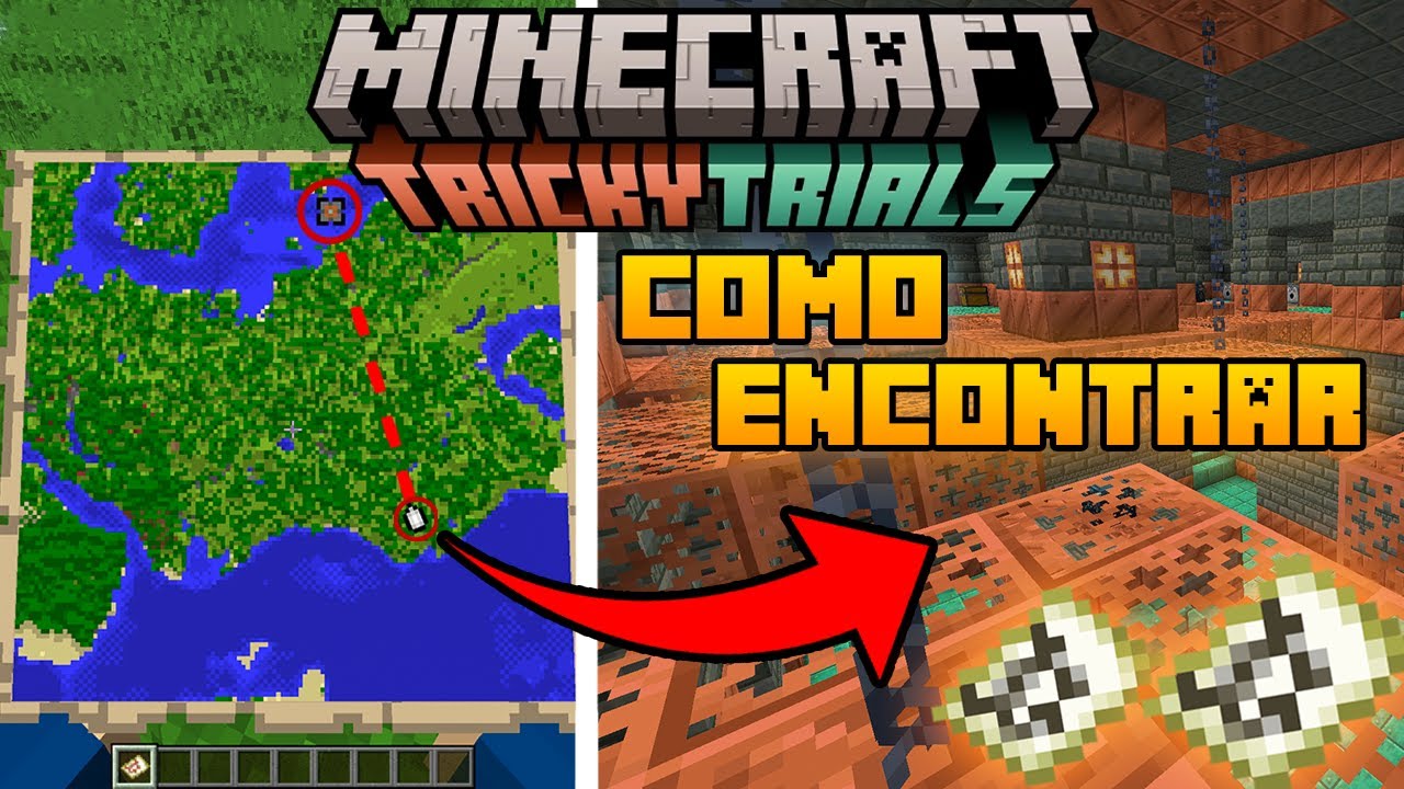 COMO ENCONTRAR AS CÂMARAS DE DESAFIO NO MINECRAFT 1.21!