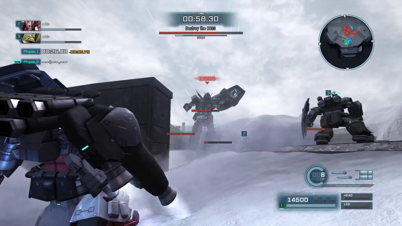 GBO2 | Psycho Gundam Clear Solo (Sub 3-Minutes): MLRS