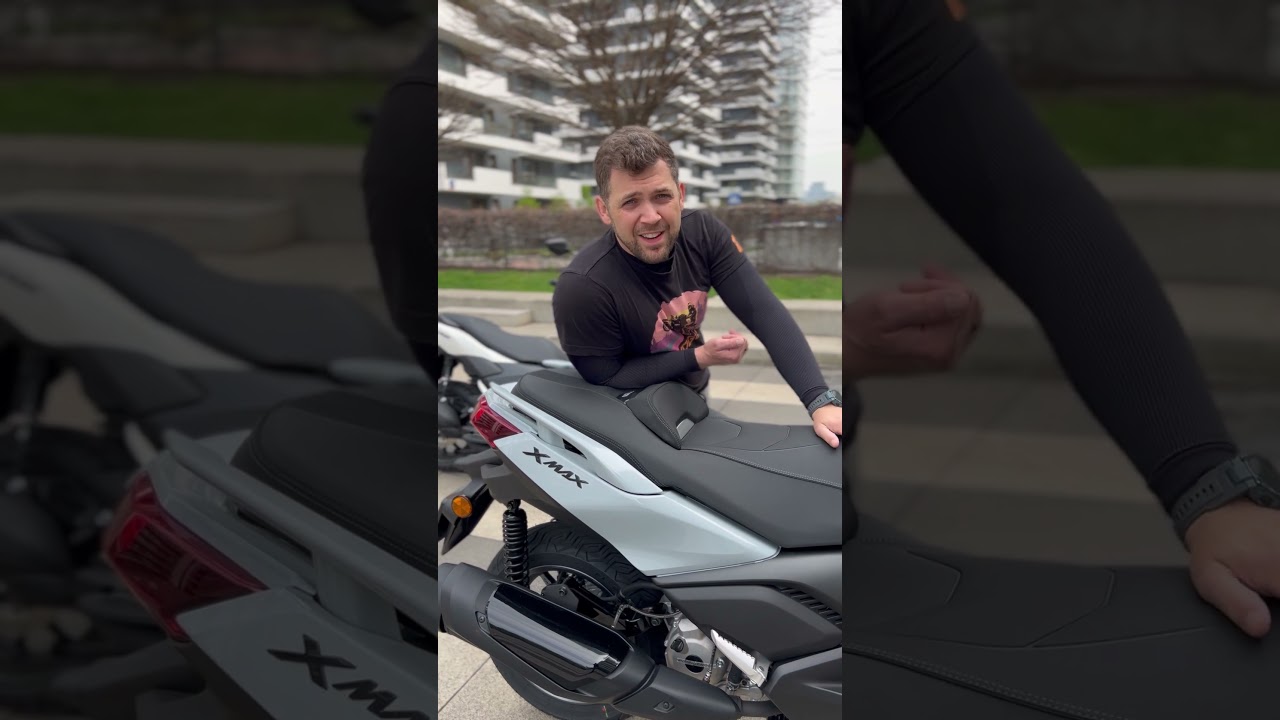 #Skuter ma być praktyczny. Ale może być też luksusowy! #xmax #nmax #yamaha