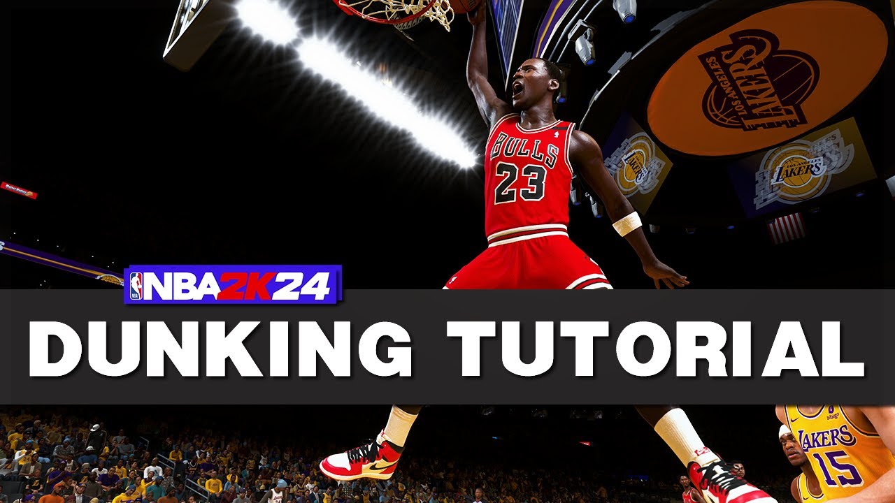 NBA 2K24: EASY DUNKING Tutorial - How To Finish At The Rim | Basic & Advanced Guide