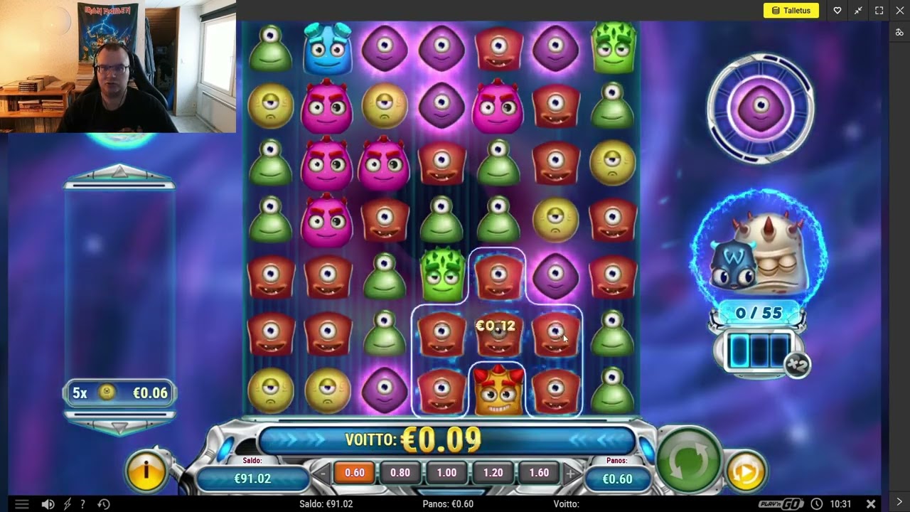 300€ tai ei mitään haaste: Reactoonz 2