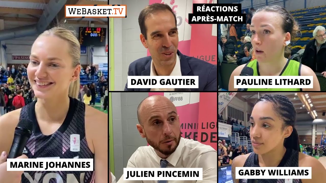 Réactions après SAINT-AMAND vs LDLC ASVEL | LFB j18