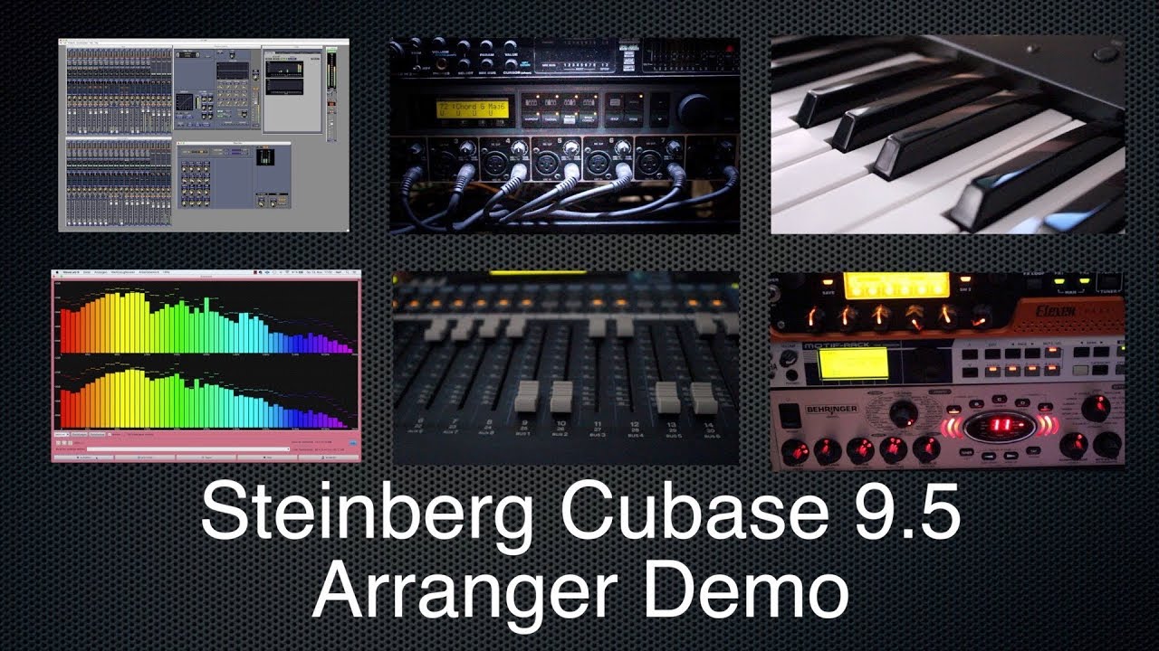 Studio-Gear Steinberg Cubase Arranger Demo
