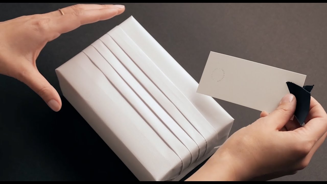 Emballage cadeau original I Pliage Smoking I Atelier 16