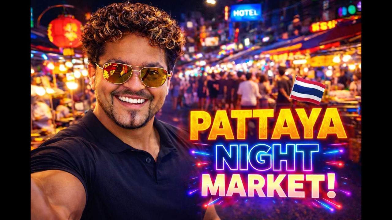 pattaya Night Street Market