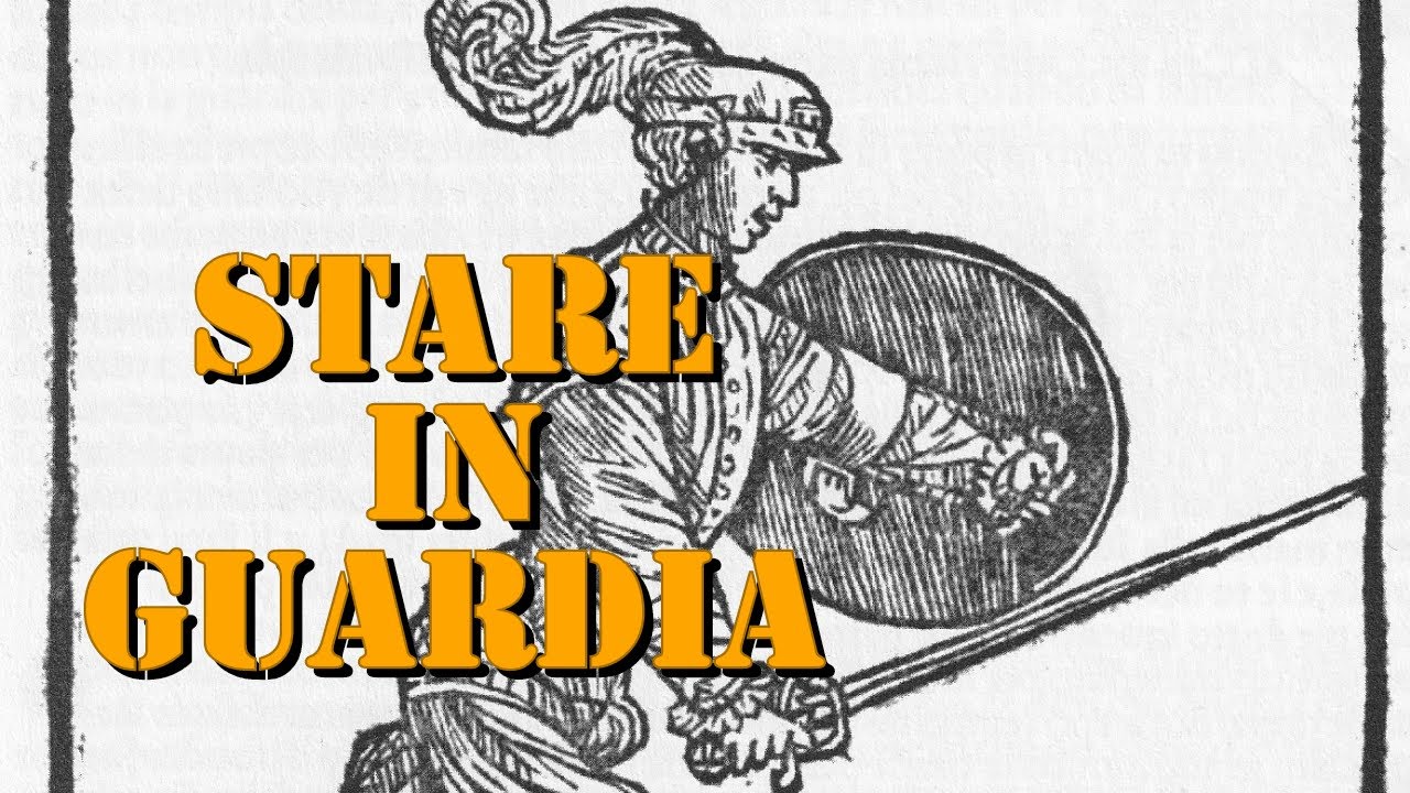 Stare in guardia nella scherma italiana