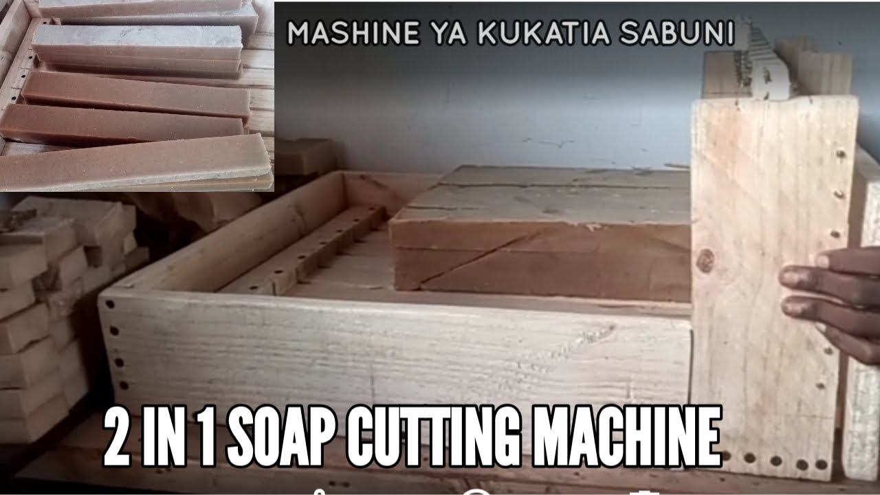 JINSI INAVYO KATA SABUNI MASHINE YA 2 IN 1, INAKATA SLES NA MICHE KWA WAKATI MMOJA.