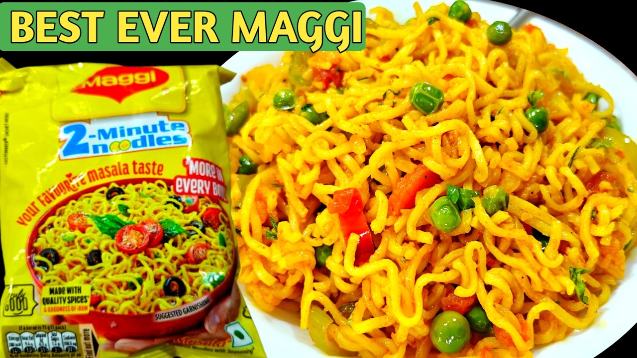Perfect Maggi Recipe | How to Make Tasty Maggi in 2 Minutes