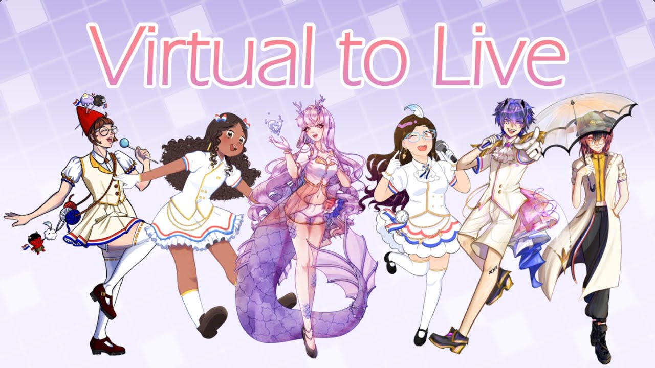 Virtual to Live - Nijisanji NL cover
