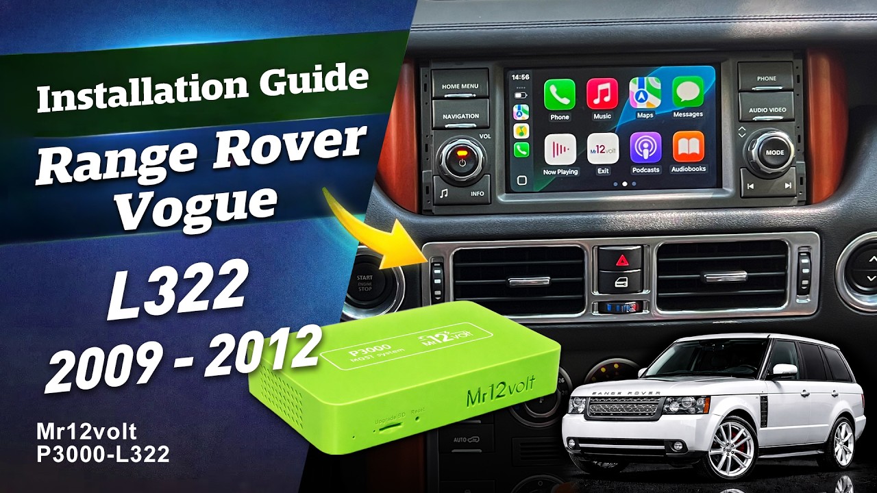 2010–2012 Land Rover Vogue L322 Wireless CarPlay Upgrade | OEM Integration & Full Demo