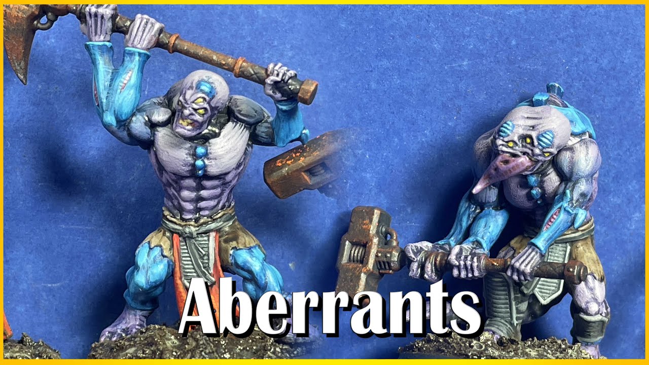 Joyful Painting - GSC - Aberrants - Perfecting the standard color scheme