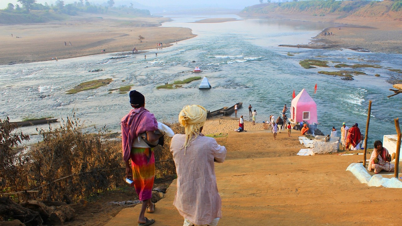 Narmada Parikrama Route - नर्मदा परिक्रमा मार्ग पर बुढ़नेर संगम मेला | कार्तिक पूर्णिमा स्नान