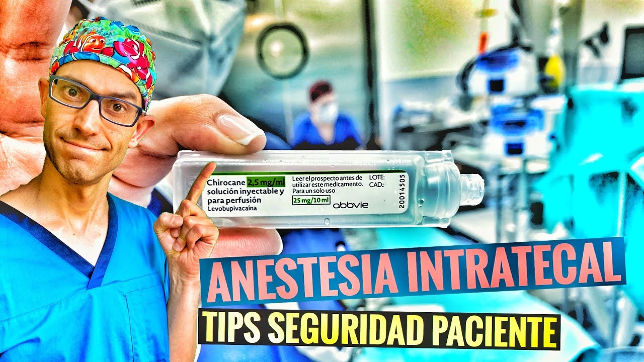 SEGURIDAD EN BLOQUEO INTRATECAL