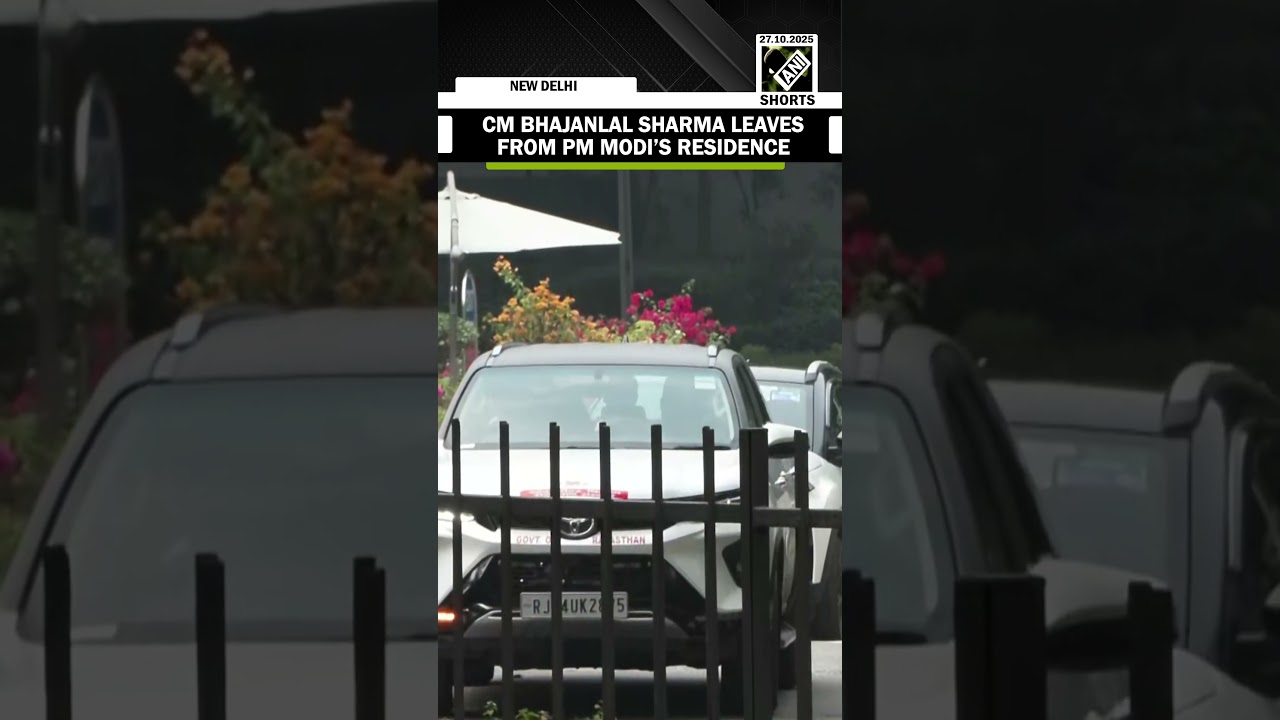 Rajasthan CM Bhajanlal Sharma leaves from PM Modi&rsquo;s residence after meeting