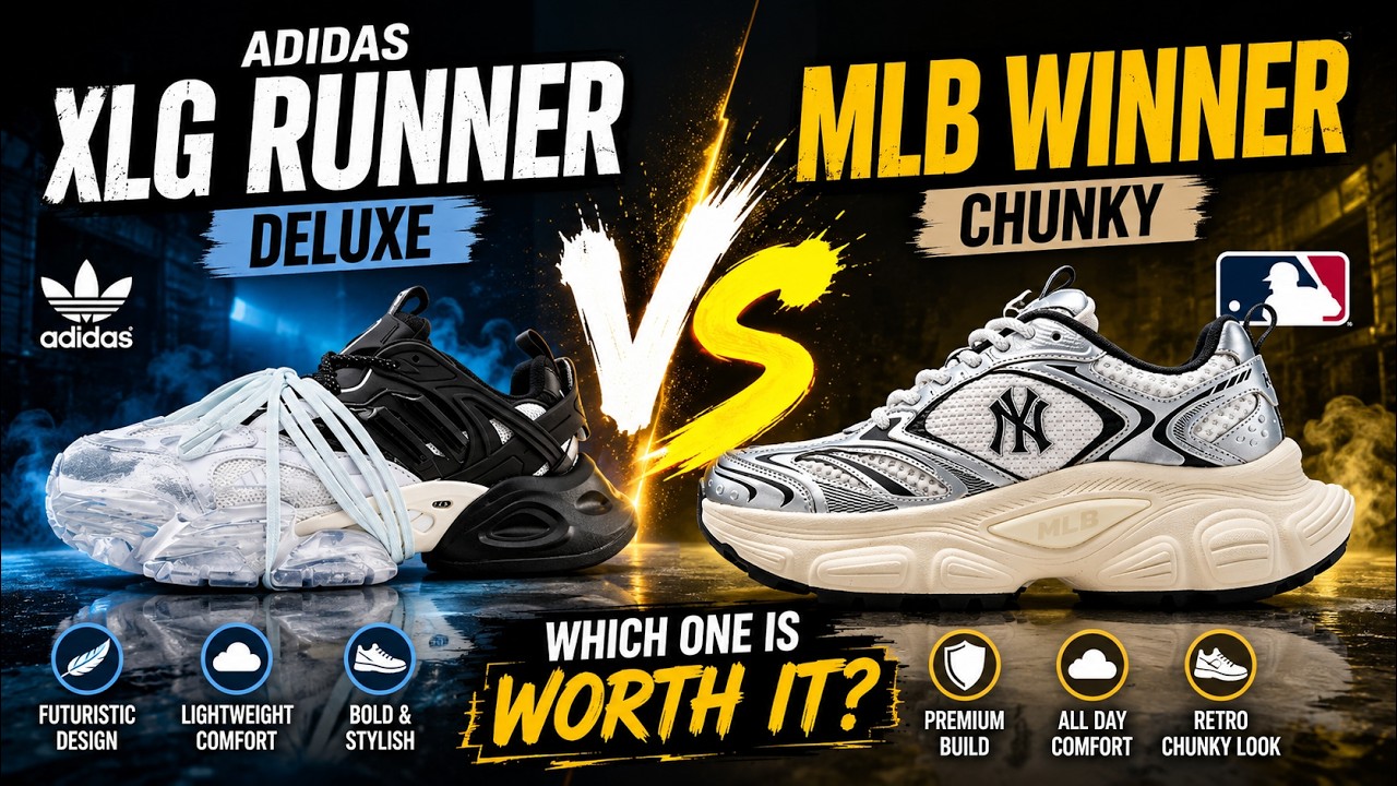 Кроссовки Adidas XLG Runner Deluxe и MLB Winner Chunky 👟 | Эксклюзивные кроссовки, которые вы ниг...