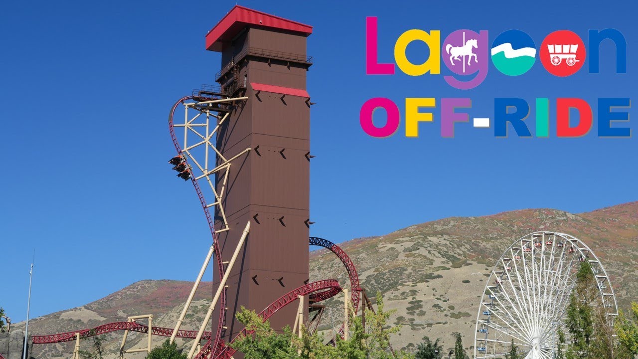 Lagoon Off-Ride Footage, Utah Amusement Park | Non-Copyright