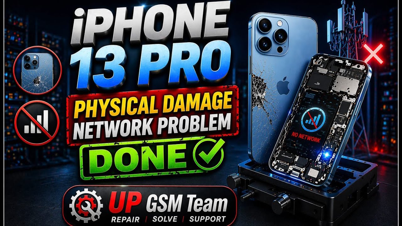 iPhone 13 Pro no IMEI, Searching for Network, No Service /@upgsmteam