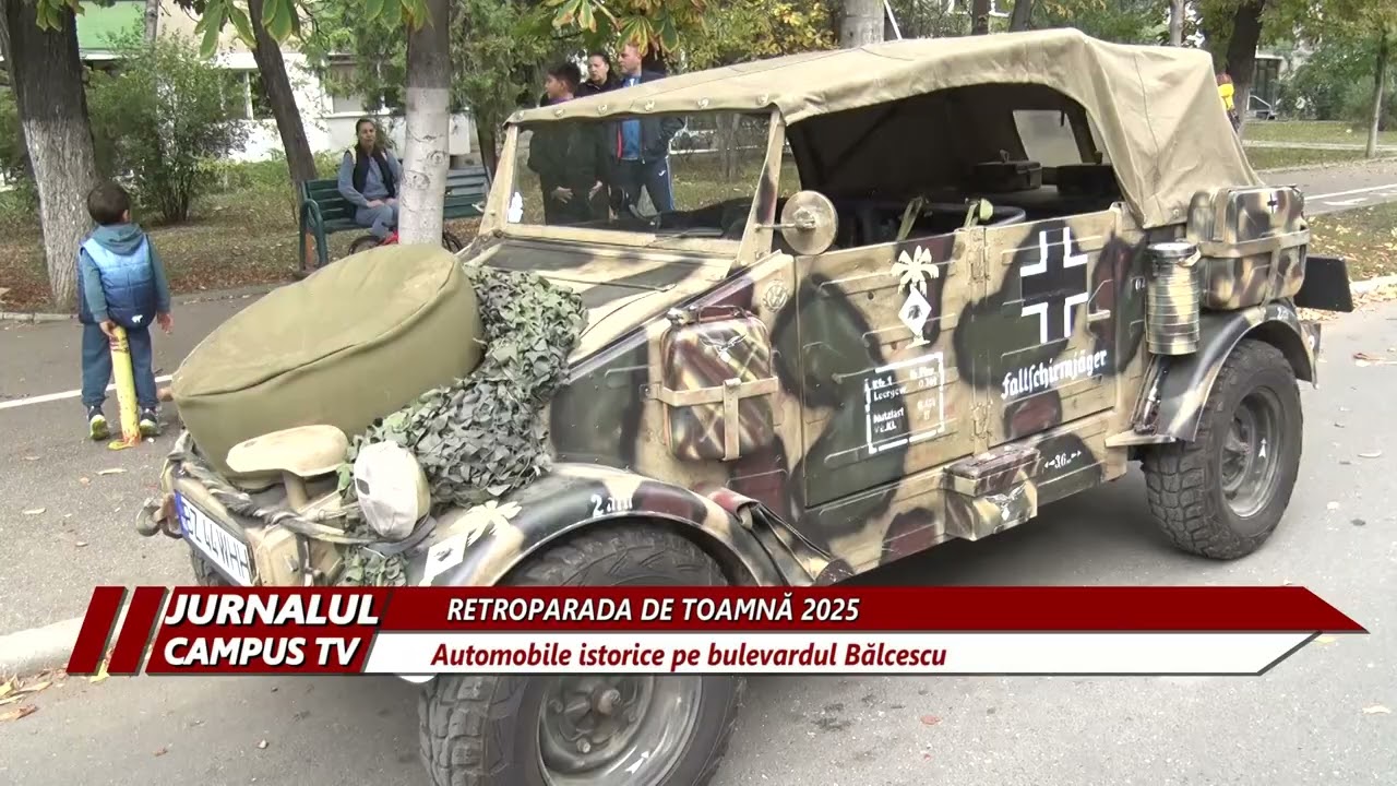 PARADA RETROMOBIL 2025, PE BULEVARDUL BĂLCESCU