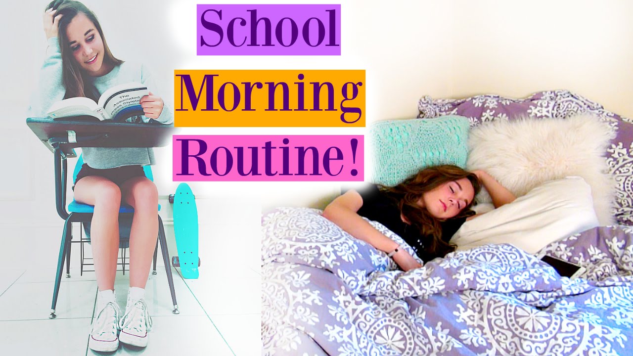 My Morning Routine for School