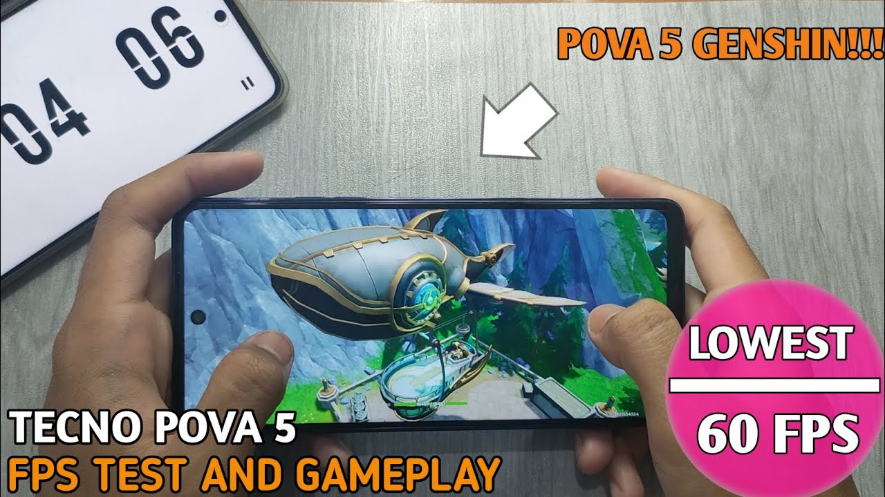 Tecno Pova 5 Mediatek Helio G99 Genshin Impact Gameplay| Lowest 60 Fps
