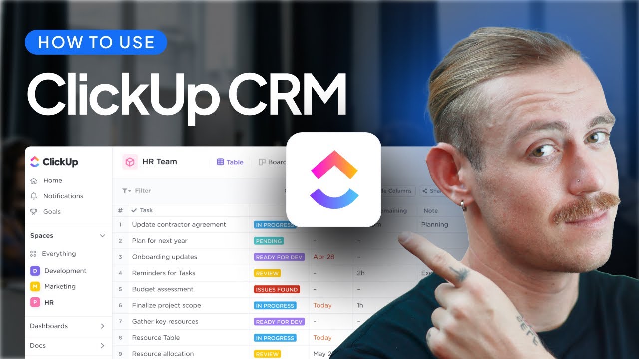 ClickUp CRM: How to use ClickUp as a CRM