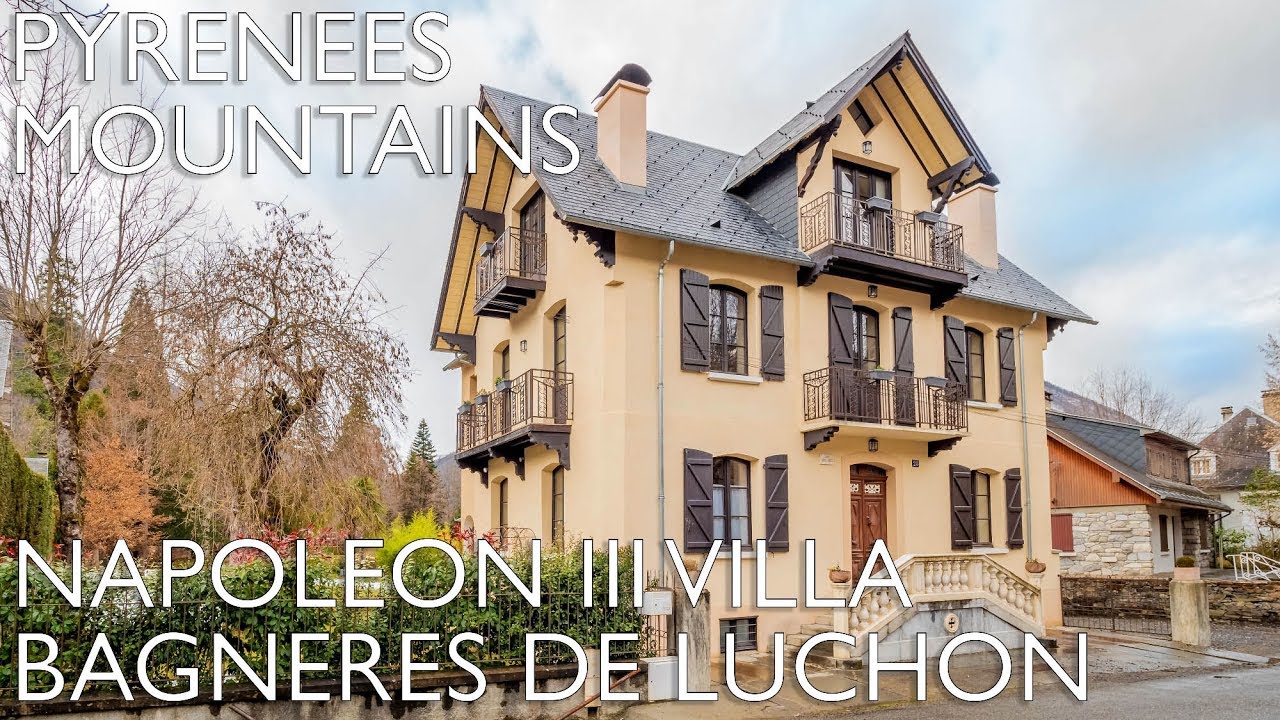Napoleon III villa for sale Bagneres de Luchon - Pyrénées ref : 85053CMC31