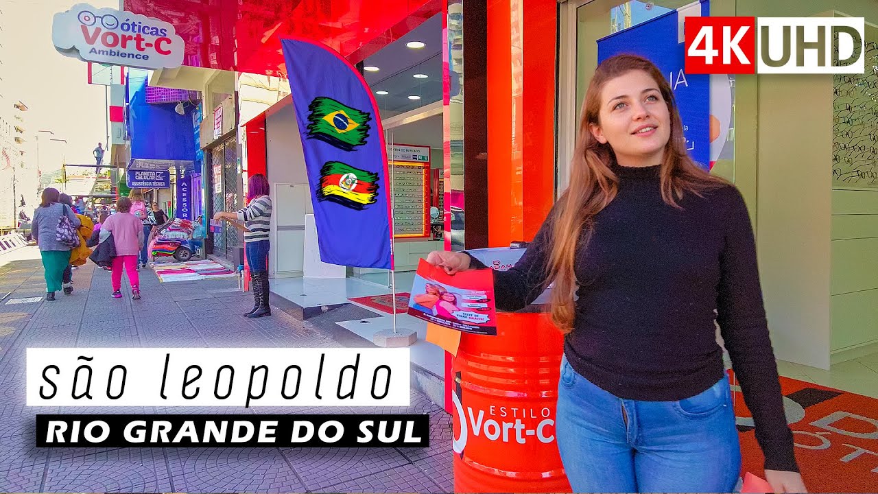 SÃO LEOPOLDO, RIO GRANDE DO SUL 🇩🇪 Немецкая Колонизация В Южной Бразилии 🇧🇷 【 4K UHD 】