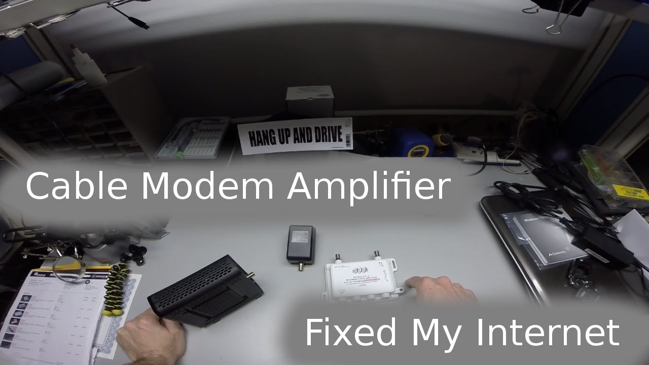 JimmyTech Cable Modem Amp