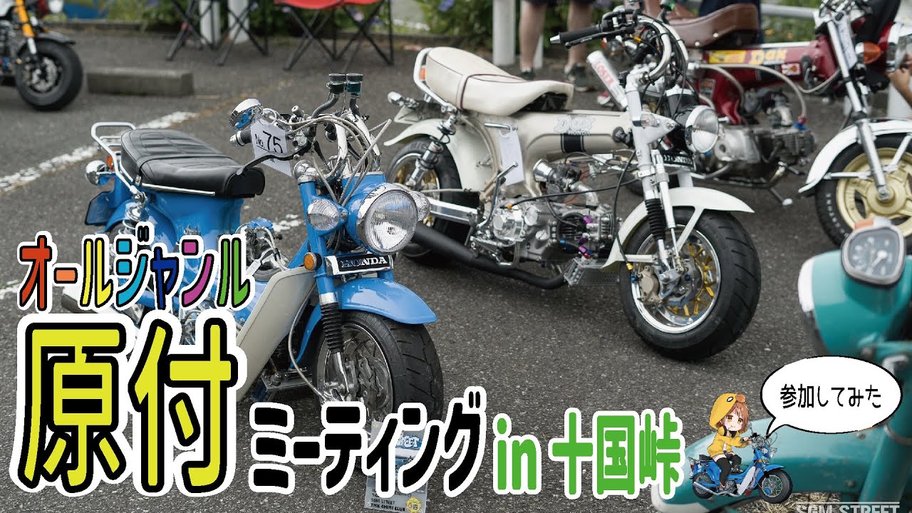 【原付の祭典】バイクが欲しくなるイベントに来てしまった。。。　in十国峠  モンキー　シャリー　カブ　ダックス　ズーマー