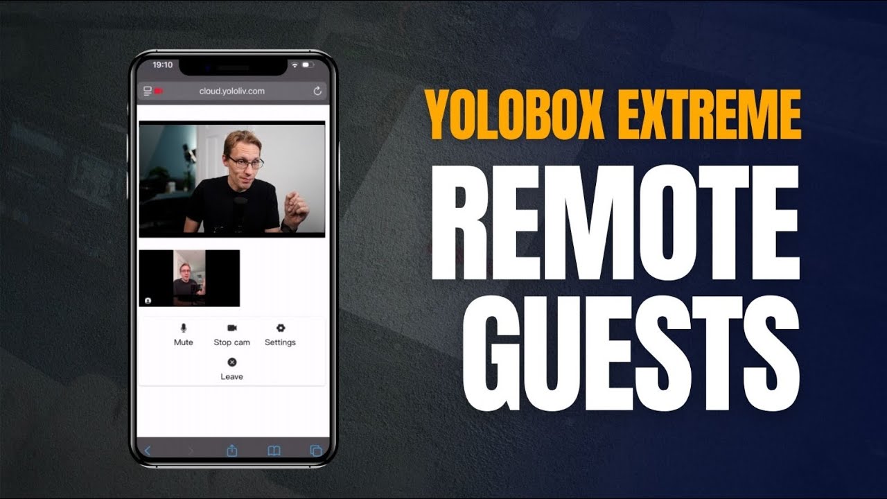The Easy Way To Invite Remote Guests On YoloBox Extreme
