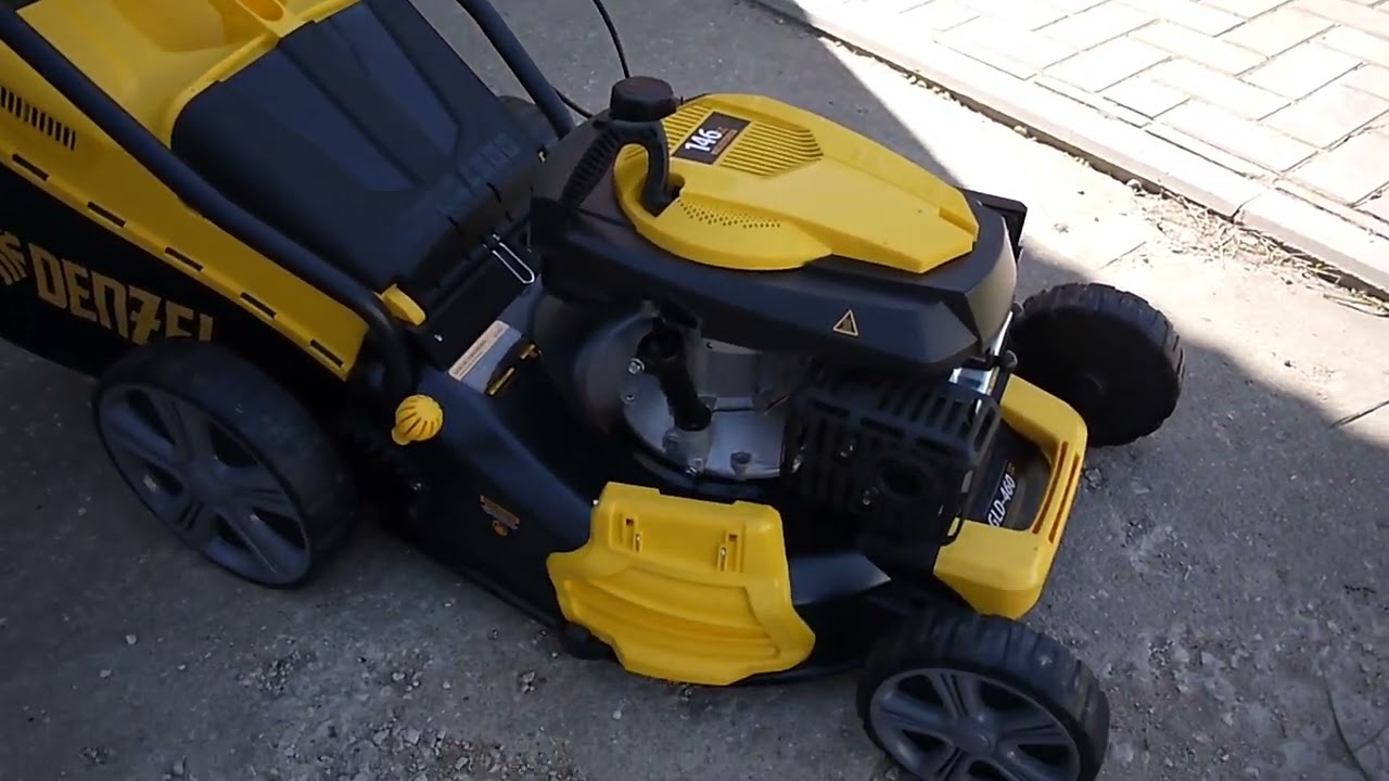 Газонокосилка Denzel GLD 460 SP. Коротко.