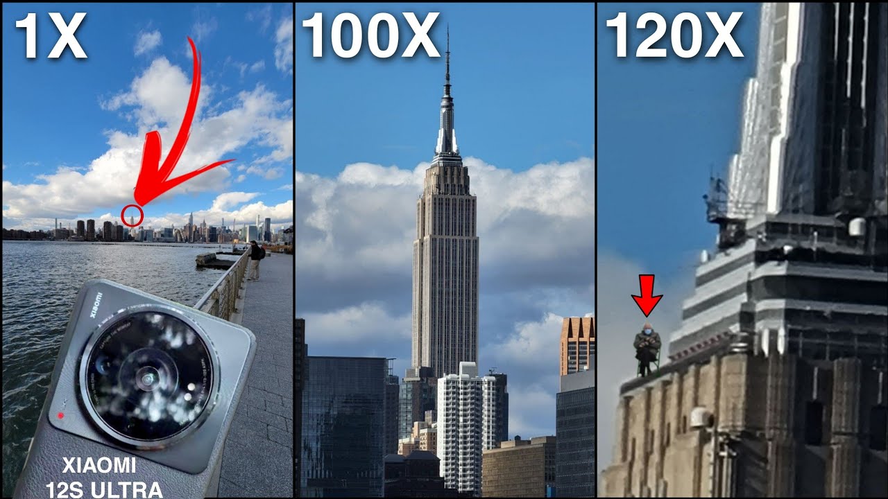 Xiaomi 12S Ultra | 120X Zoom Test