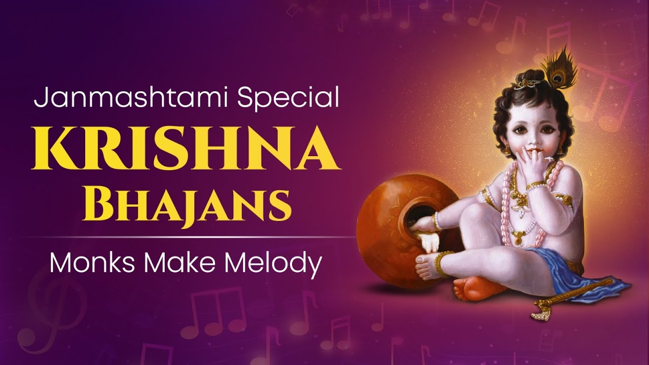Monks Make Melody | Special Krishna Bhajans (Part 1) | Sri Krishna Janmashtami | ISKCON Bangalore