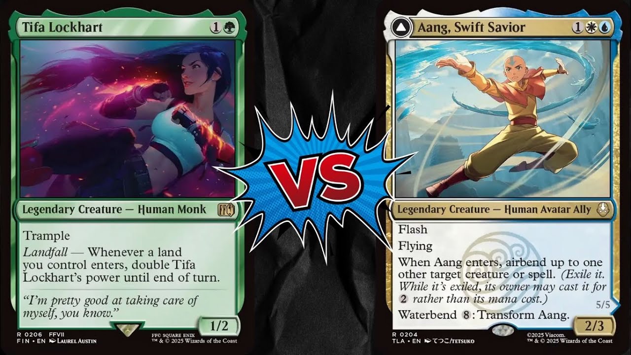 Duel Commander // Tifa VS Aang // 20-12-25