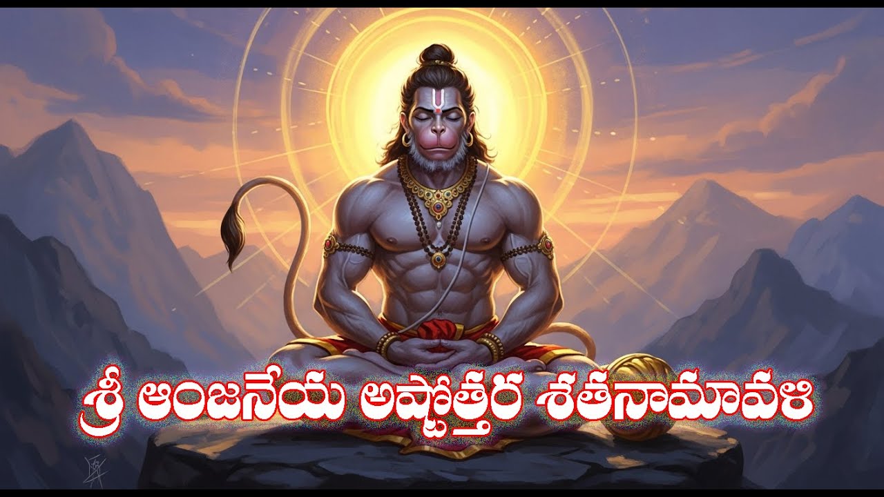 శ్రీ ఆంజనేయ అష్టోత్తర శతనామావళి