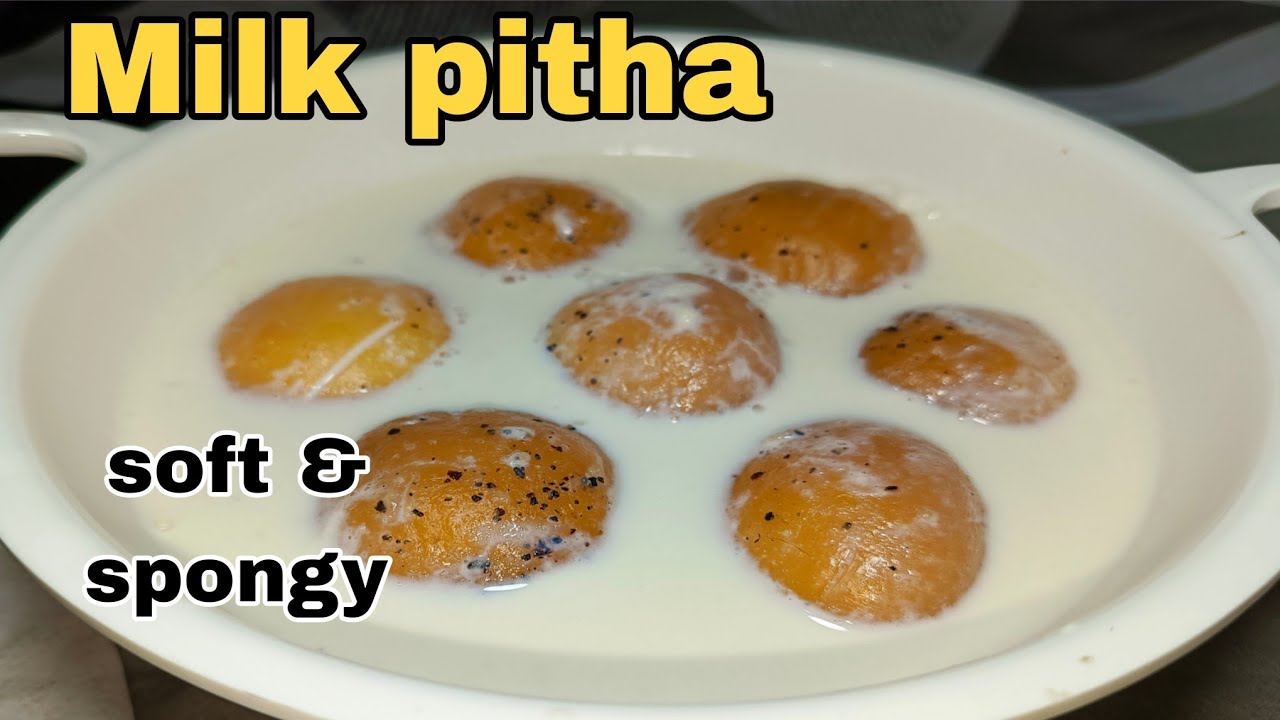 পুৰ ভোৰোৱা গাখীৰ পিঠা || Rice Flour Milk Pitha || Soft and delicious sweet. 