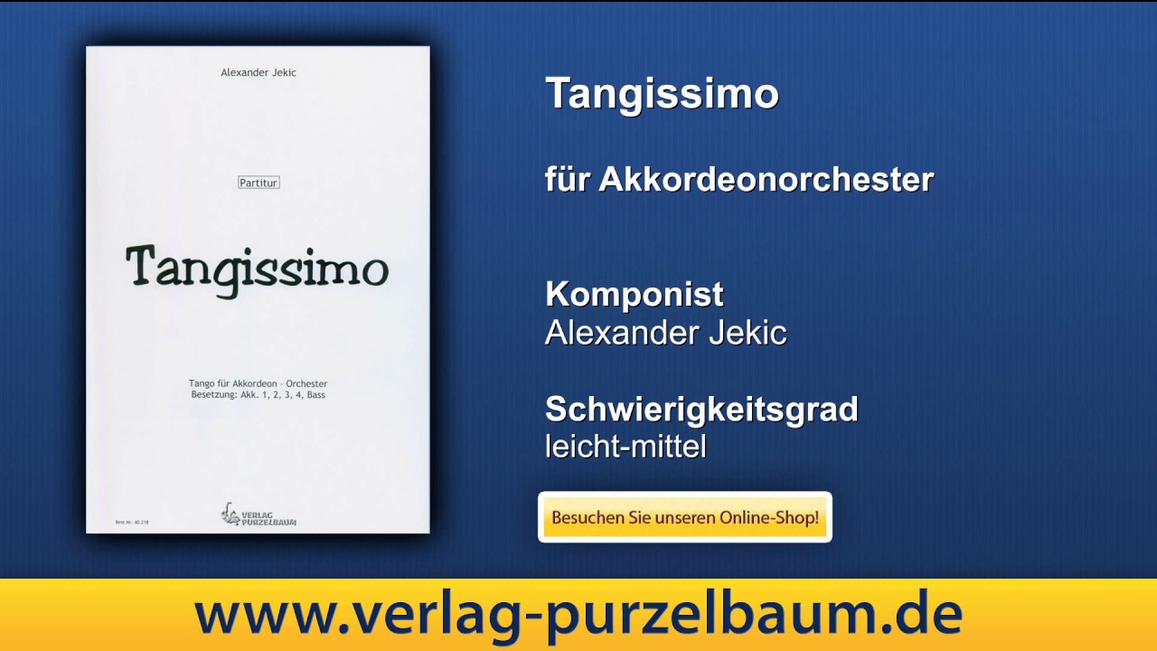 Tangissimo, von Alexander Jekic