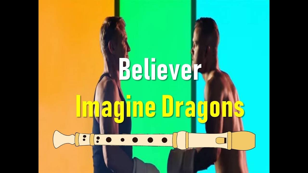 Imagine Dragons - Believer (FLUTE COVER - FLAUTA COVER CON NOTAS)