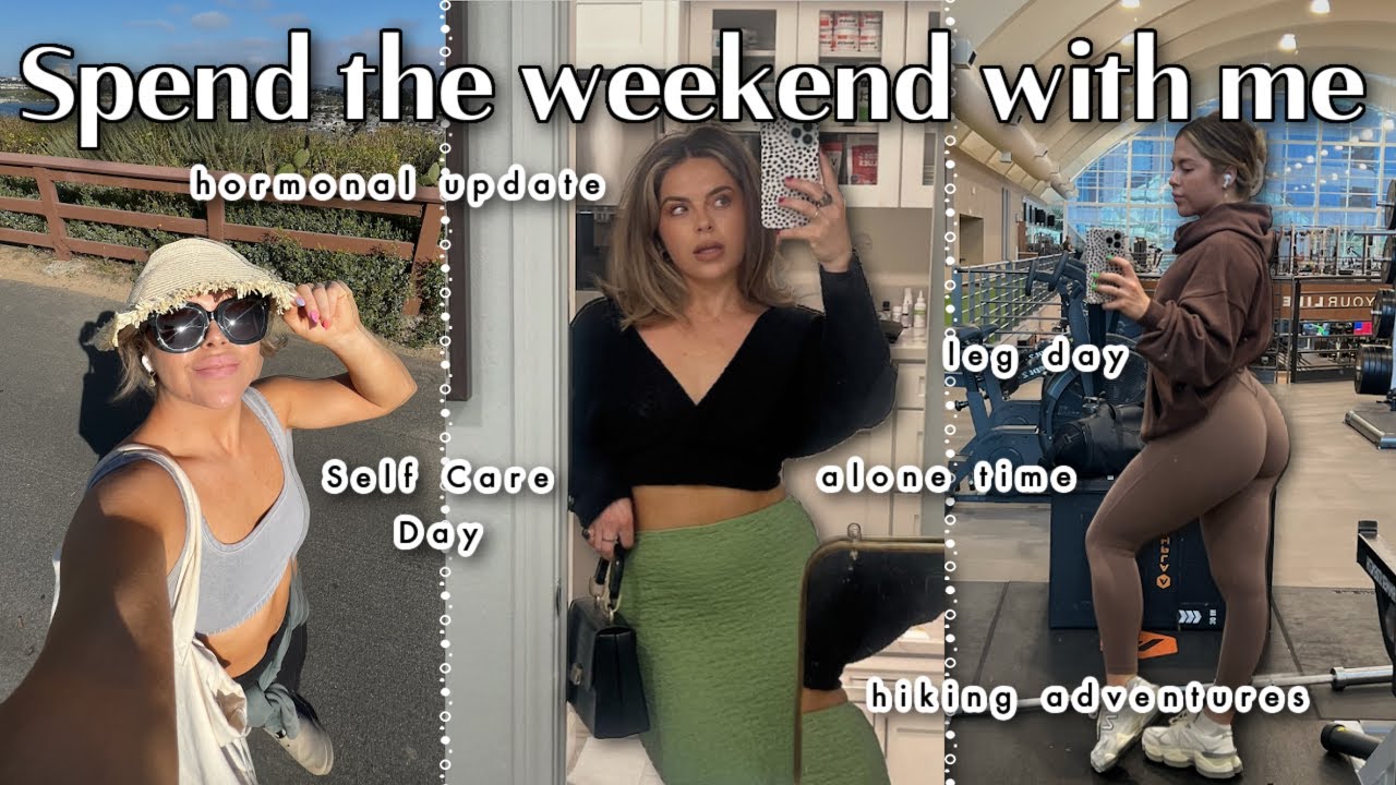 Hormonal update // Spend the weekend with me // VLOG