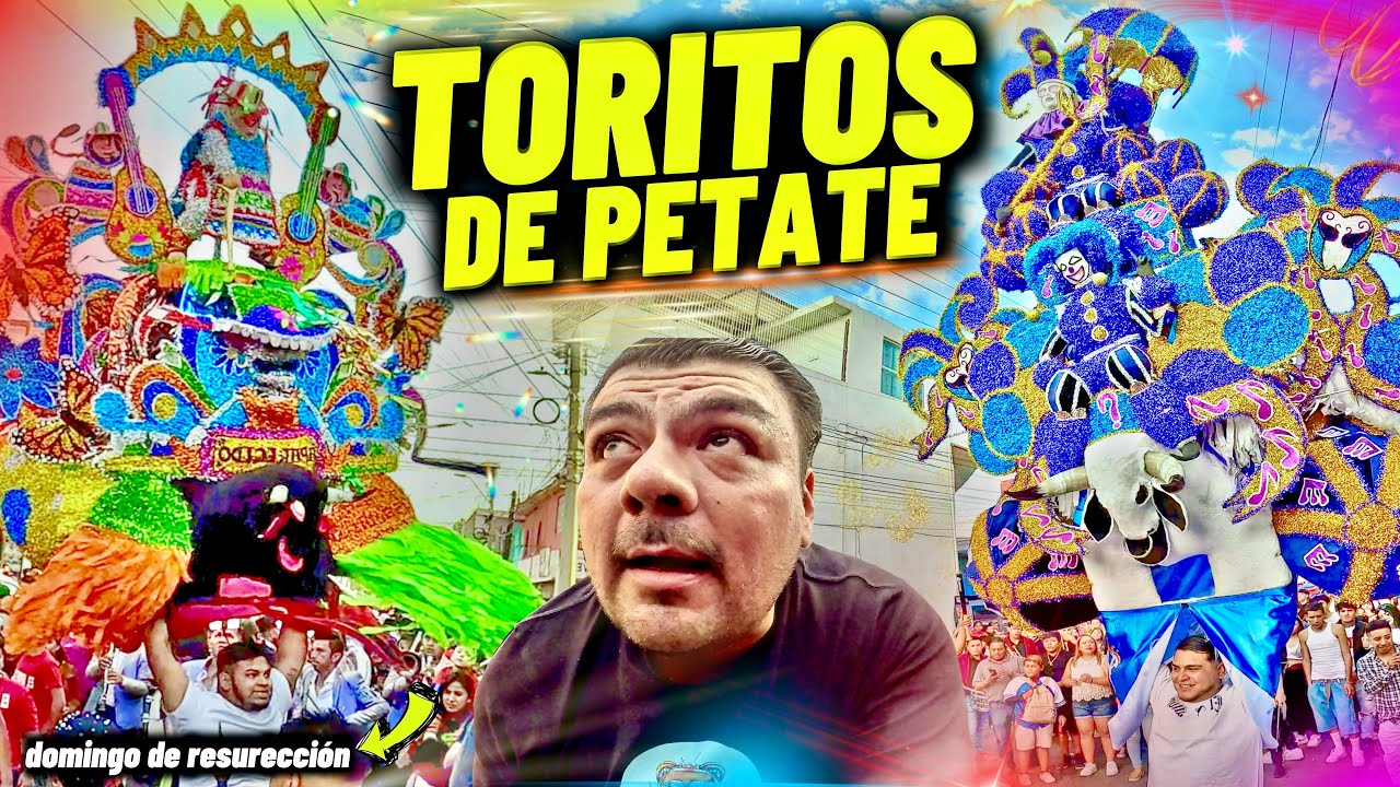 TORITOS DE PETATE domingo de resurrección 2024 Morelia Michoacán