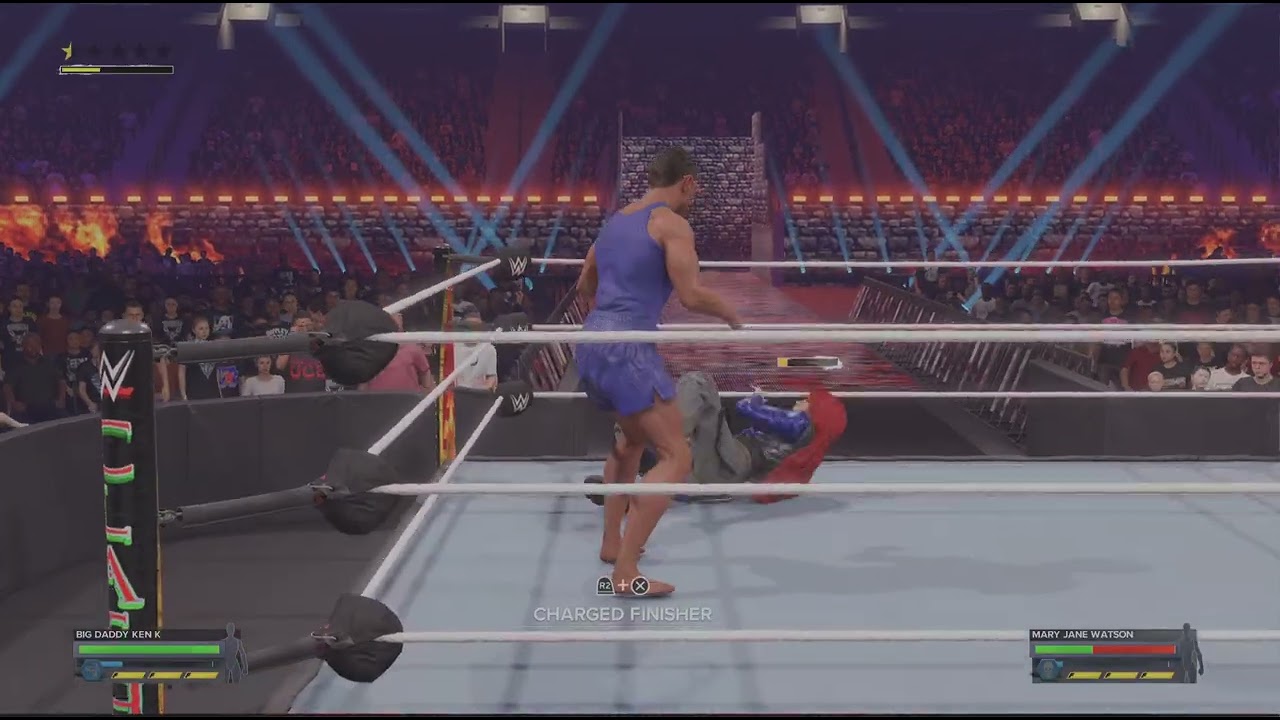 WWE 2K24: Super Nasty Low blow To Mary Jane part 3)