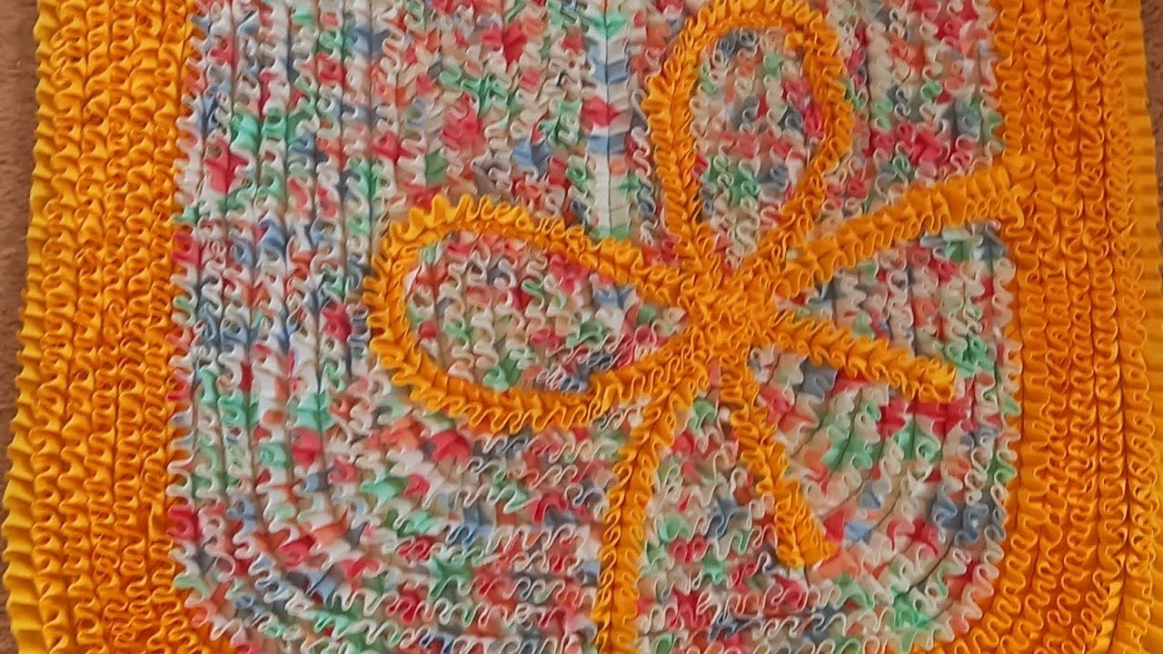 COMO FAZER UM TAPETE SIMPLES RÁPIDO E FÁCIL🤑